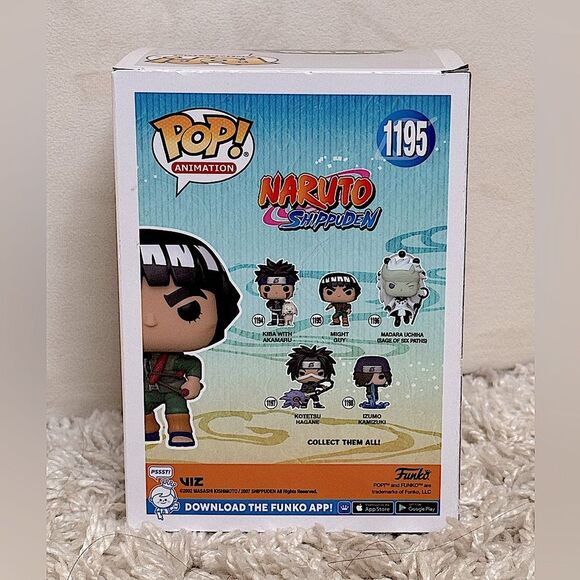 Funko Pop! Animation Naruto Shippuden #1195 Might Guy w/ Protective Case - Picture 3 of 11